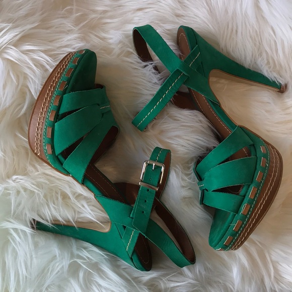 Hush Puppies Shoes - Hush Puppies Teal Heels